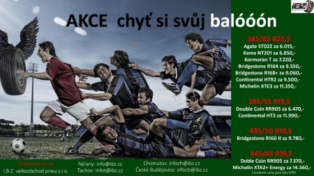 Akce nákladní pneu